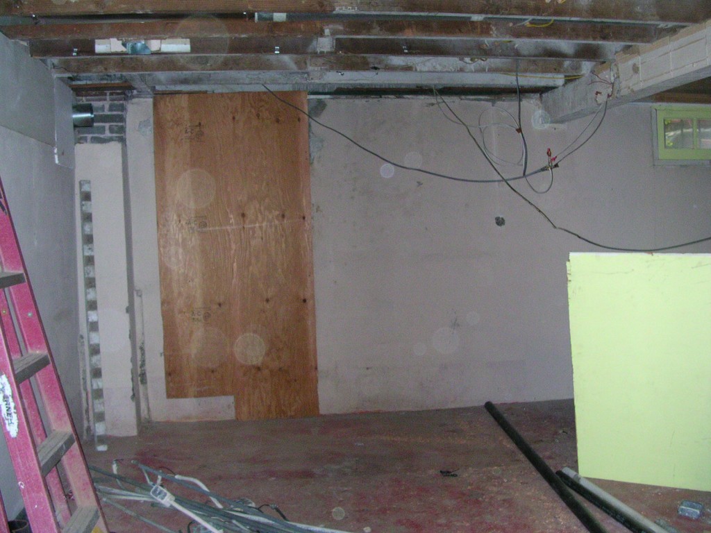Basement Remodel Project - Before Remodel